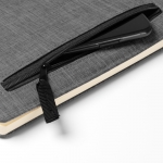 Agenda gri buzunar si fermuar, Priveste linistit minunile...