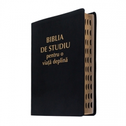 Biblia de Studiu pentru o Viata deplina, negru fara fermuar Biblia de Studiu pentru o Viata deplina, negru fara fermuar
