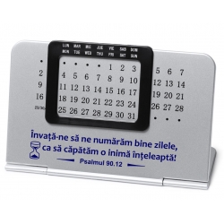 Calendar perpetuu Invata-ne sa ne numaram bine zilele, text albastru